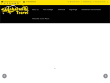 Tablet Screenshot of mahalaxmitravel.com